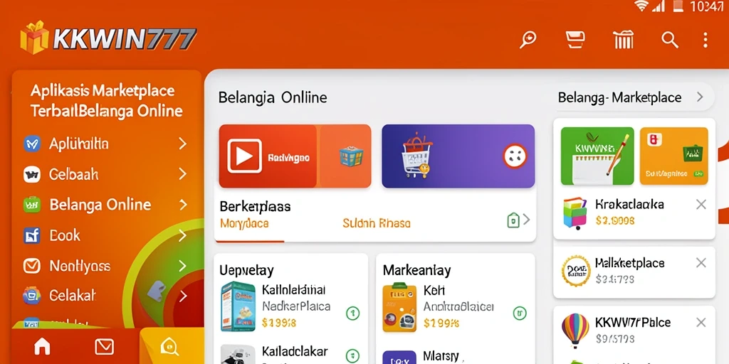 Antarmuka pengguna KKWIN777 untuk pengalaman belanja yang intuitif.