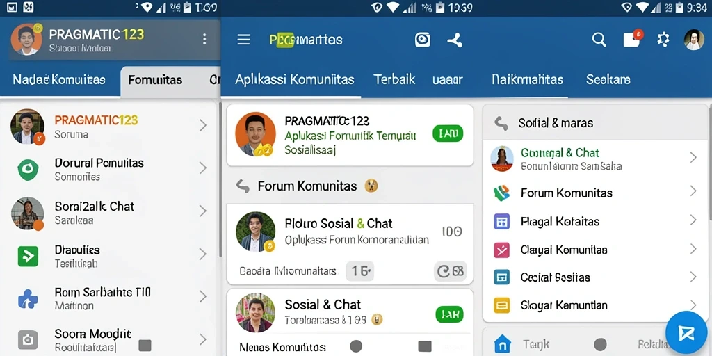 Antarmuka pengguna PRAGMATIC123 yang bersahabat dan intuitif.