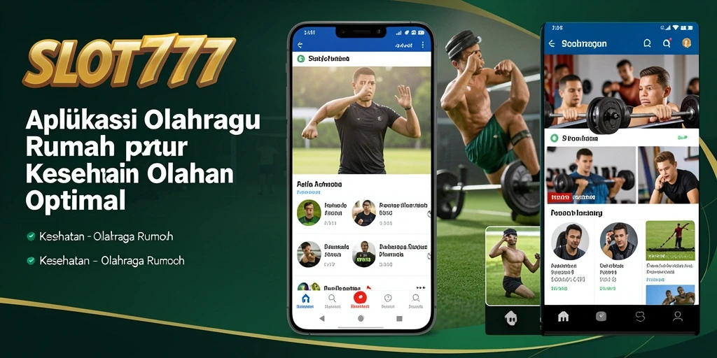 Tampilan antarmuka SLOT777 yang mudah digunakan untuk latihan olahraga rumah.